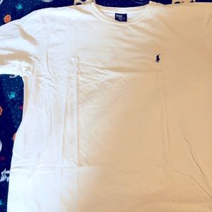 POLO by Ralph Lauren Vintage 1999 Classic White Cotton ~ Size:L Great Condition